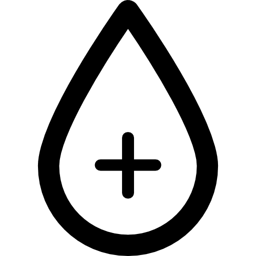 Blood healthcare and medical donation blood icon