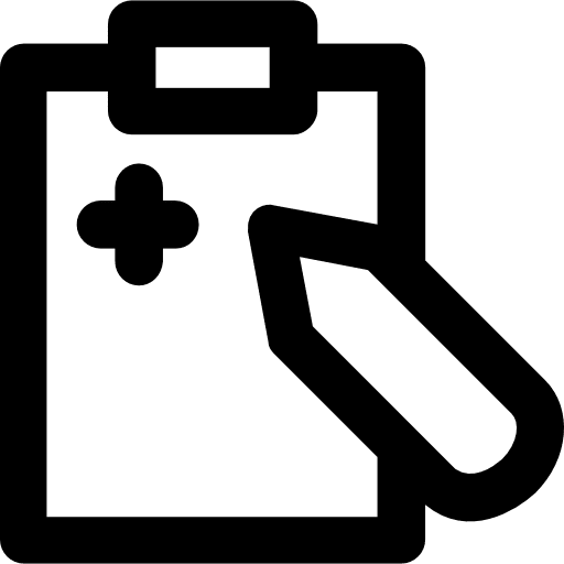 Medical records diagnose diagnosis medical icon