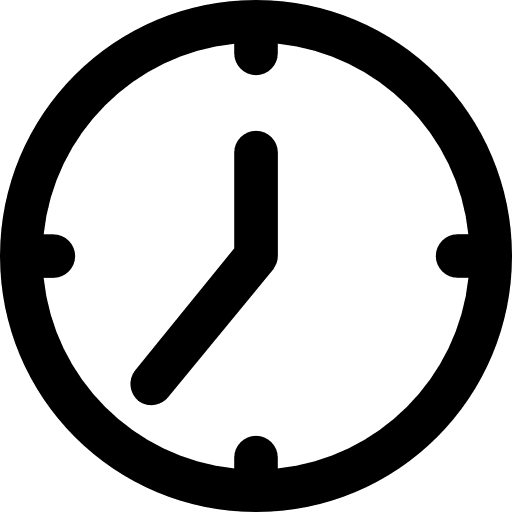 Clock clock tools and utensils tool icon