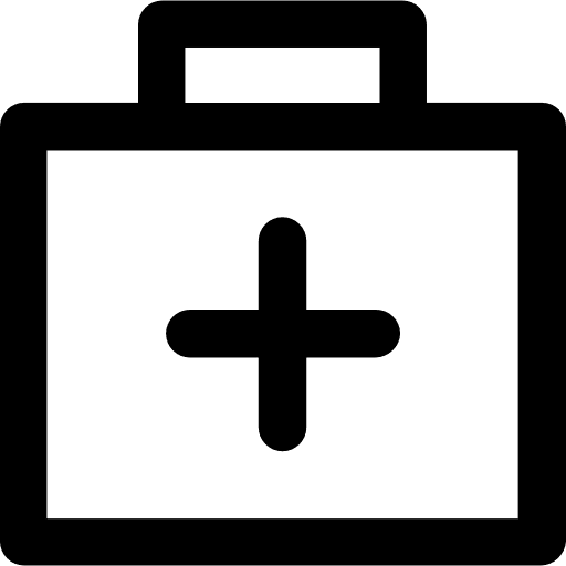 First aid kit health care hospital healthcare and medical icon