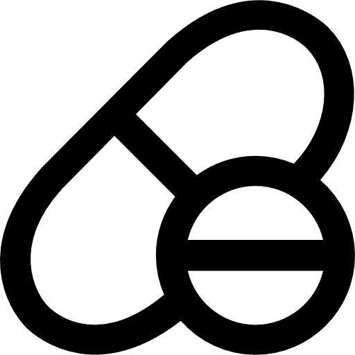 Medicines pills medical healthcare and medical icon