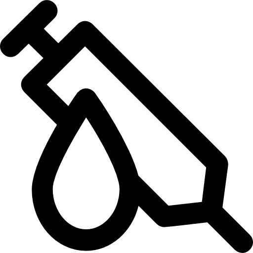 Syringe medical doctor medicine icon