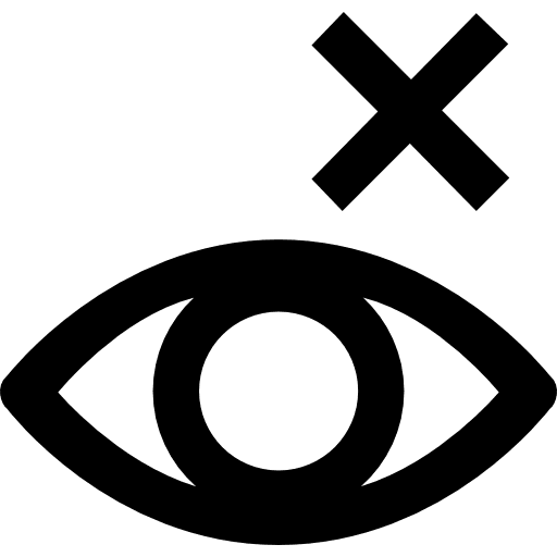 Visibility view healthcare and medical medical icon