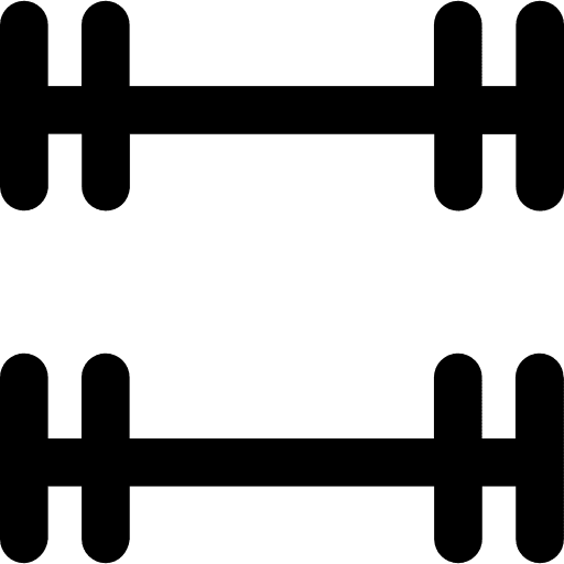 Dumbbells dumbbell tools and utensils gym icon