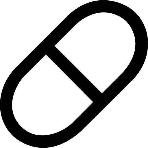 Pill medicines medical healthy icon