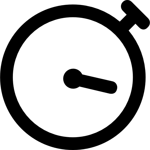 Stopclock timer record miscellaneous icon