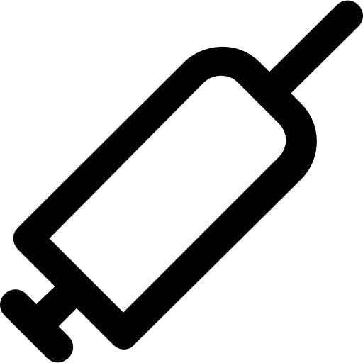 Syringe drugs syringe medicine icon