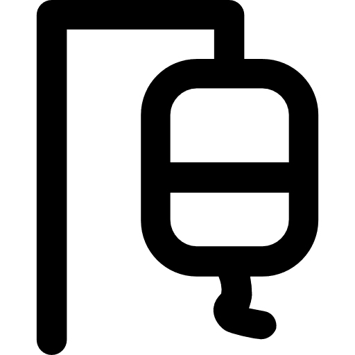 Transfusion healthcare and medical blood medical icon