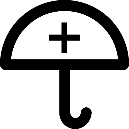 Umbrella rain rainy umbrella icon