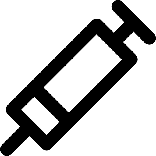 Syringe drugs syringe doctor icon