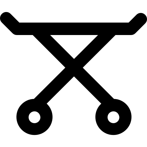 Hospital bed bed hospital health clinic icon