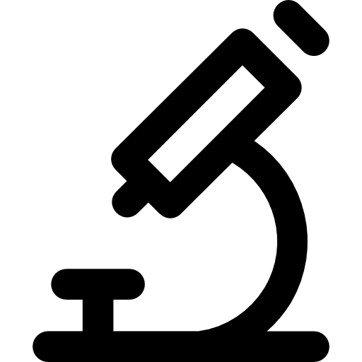 Microscope microscope medical scientific icon