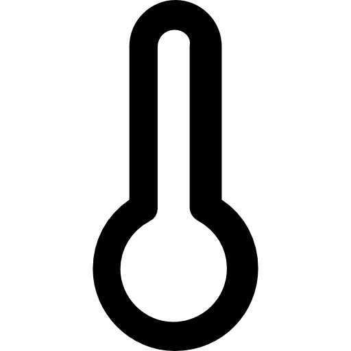 Thermometer temperature degrees thermometer icon