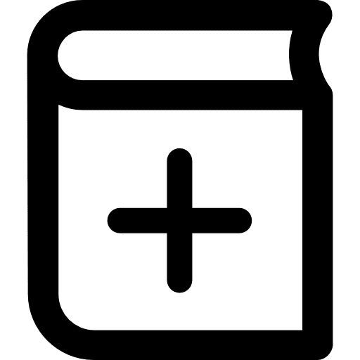 Medicine book book university medicine icon