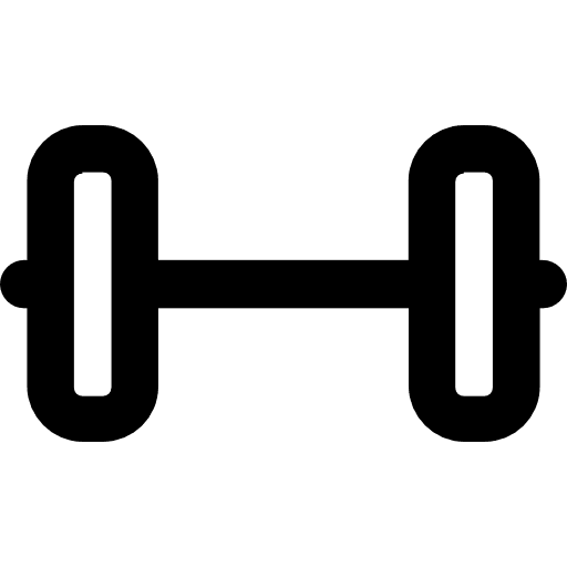 Dumbbell dumbbell weight sports icon