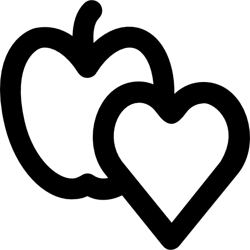 Healthy food food vegan organic icon