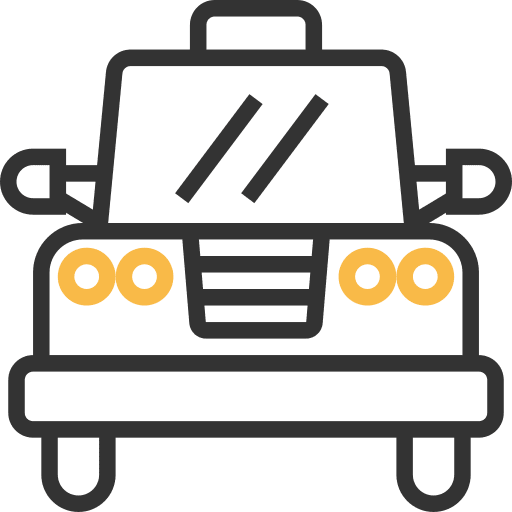 Taxi car cab vehicle icon