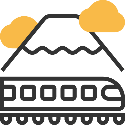 Train travel public transport transport icon