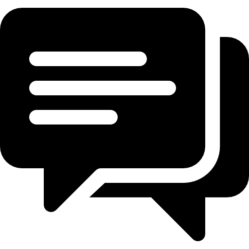 Chat chat forum communications icon