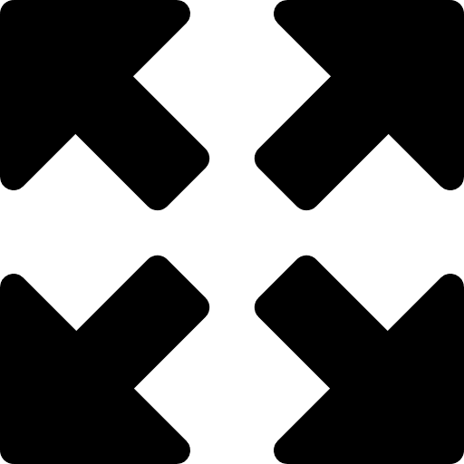 Expand multimedia option direction extend icon