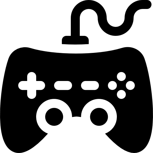 Gamepad joystick multimedia technology icon