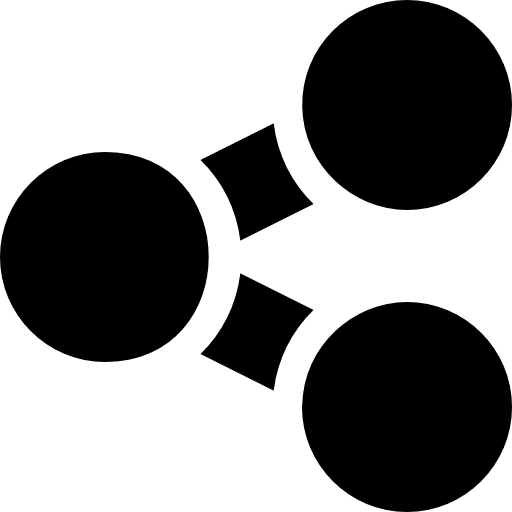 Share multimedia interface ui icon