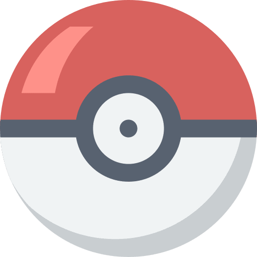 Ball character nintendo gaming icon