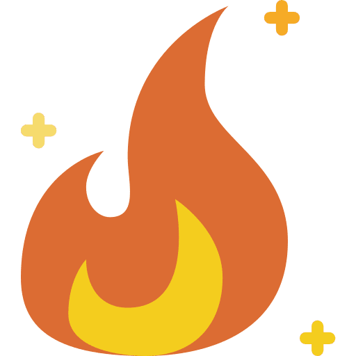 Fire interface fire flame icon