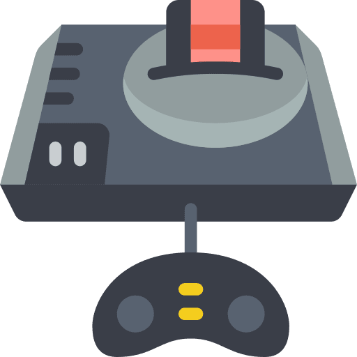 Sega electronics controller technology icon