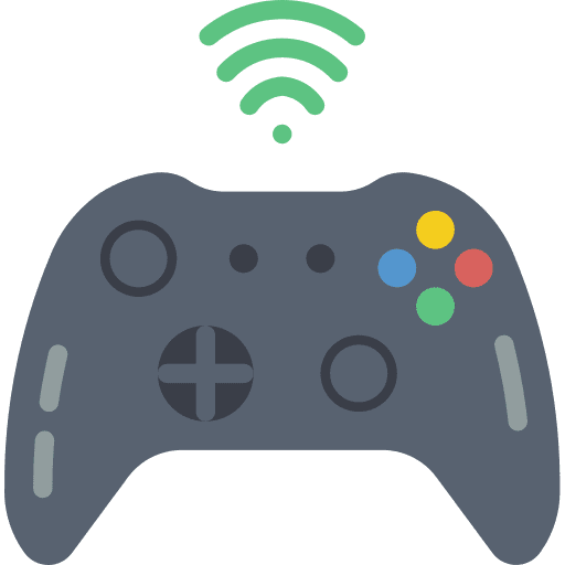 Xbox playstation technology gamepad icon