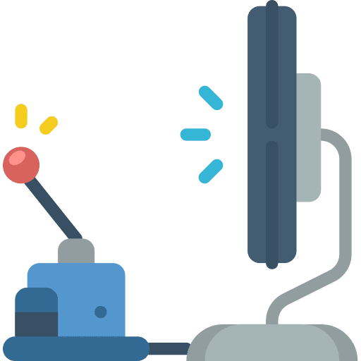 Playing game console playing technology icon