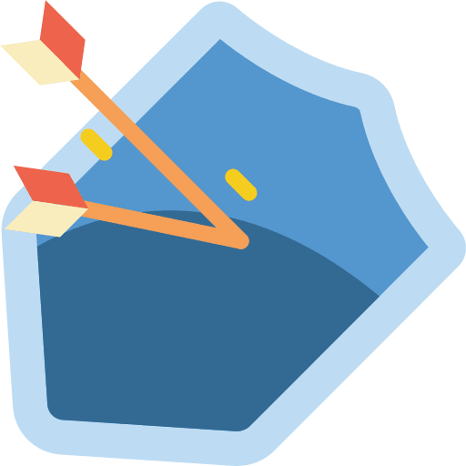 Shield video game shield gaming icon