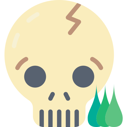 Skull gaming head bones icon