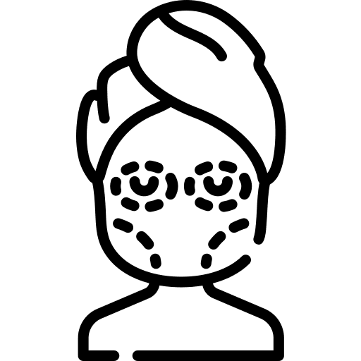 Beauty surgery beauty eyelid icon