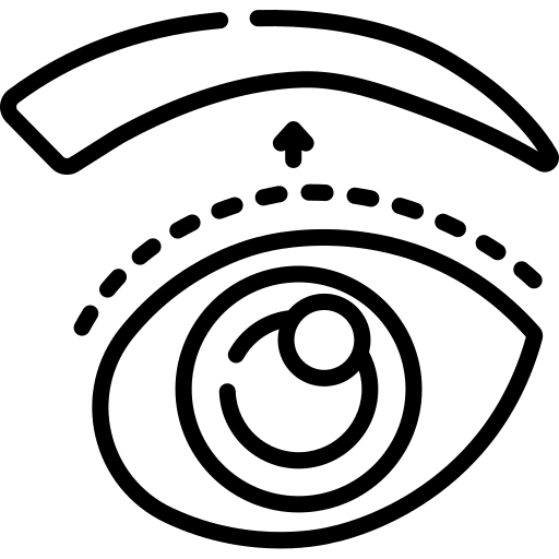 Beauty surgery healthcare and medical operation icon