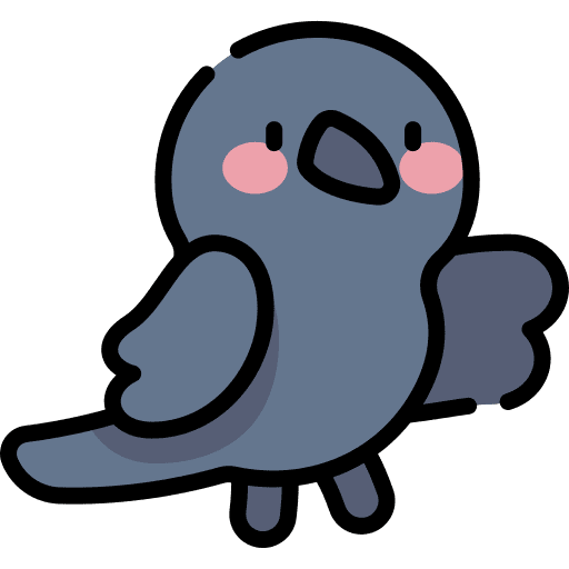 Crow wild life animals crow icon