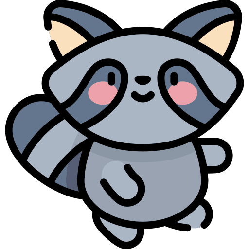 Raccoon raccoon mammal animals icon