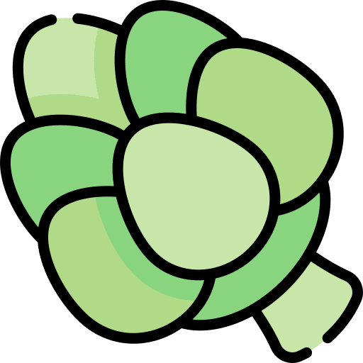 Artichoke artichoke vegan organic icon