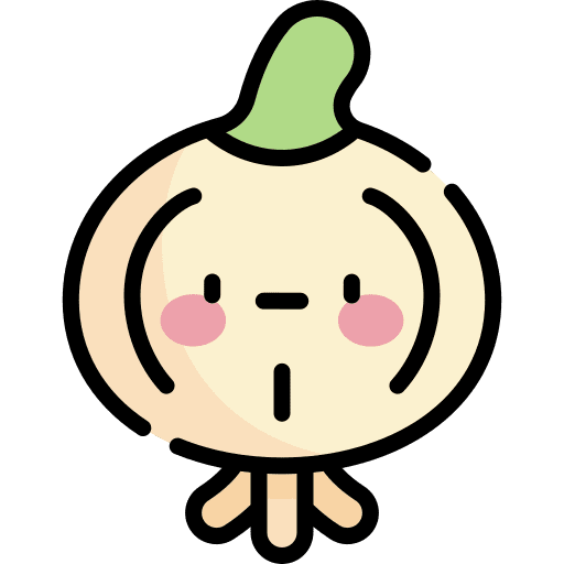 Onion vegetarian vegetable food and drink icon