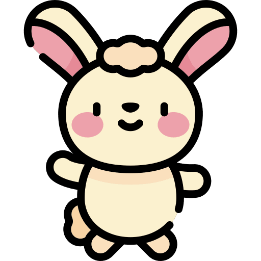 Rabbit mammal rabbit zoo icon