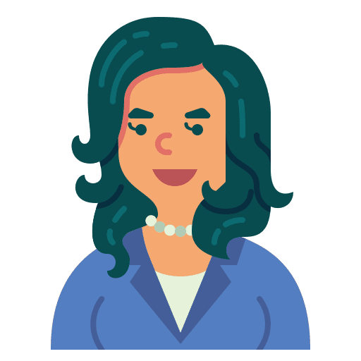 Investor user woman professions and jobs icon