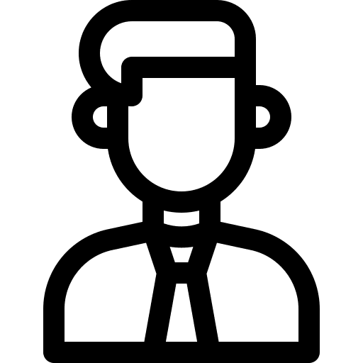 Business man business man redhead manager icon