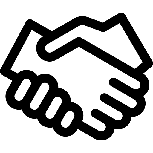 Deal finance handshake deal icon