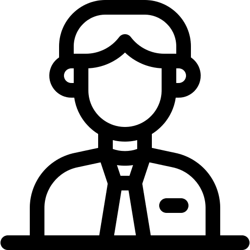 Commentator professions and jobs blonde people icon