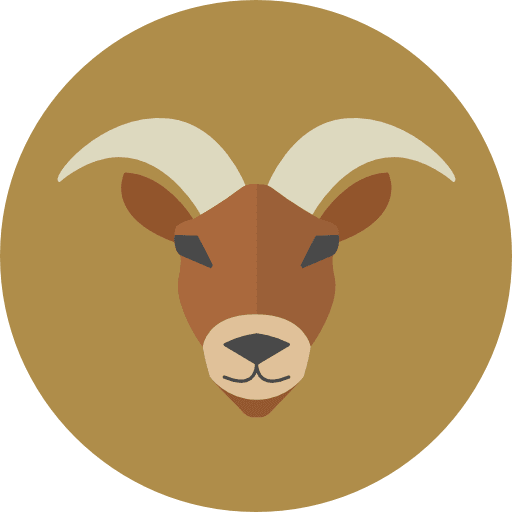 Capricornus signs shapes and symbols esoteric icon Capricornus signs shapes and symbols esoteric icon