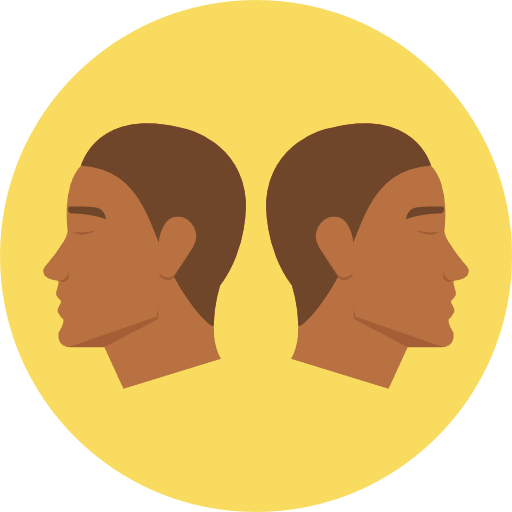 Gemini constellation signs esoteric icon