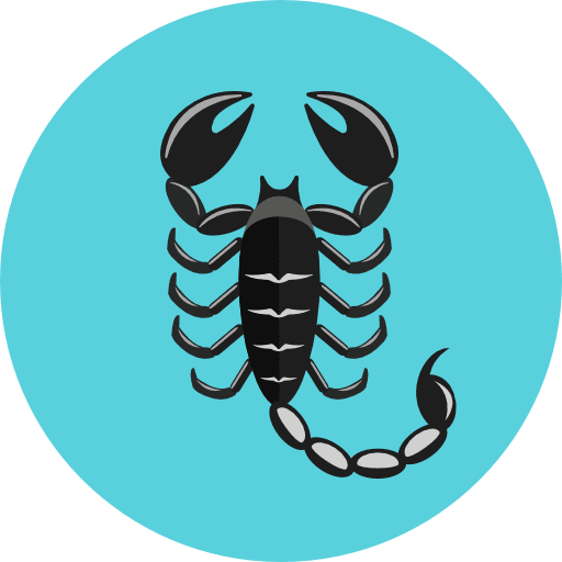 Scorpio astrology animals zodiac icon