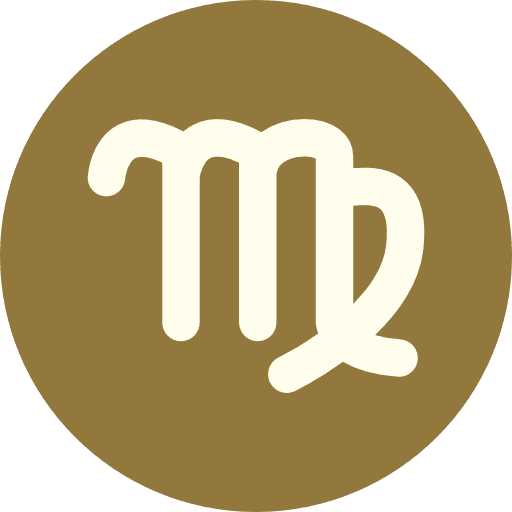 Virgo constellation signs esoteric icon Virgo constellation signs esoteric icon