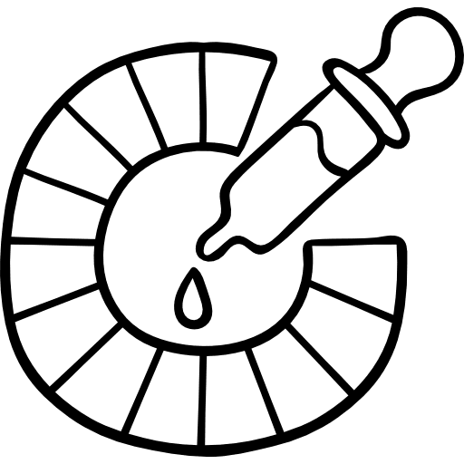 Color wheel colors colours choose icon