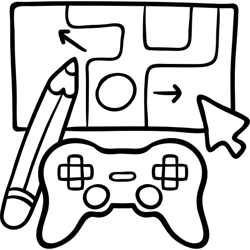 Game development game development web development technology icon